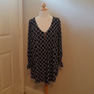 Lantern Print Top - EUC - Size 2X